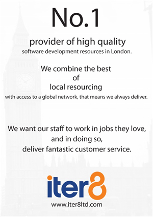 Poster Design by chameera93 for iter8 | Design #6517945