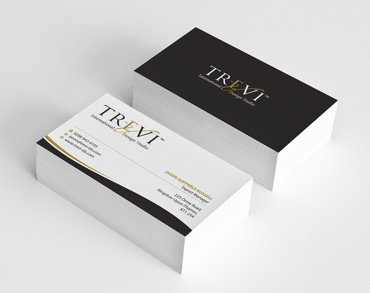 Stationery Design by BrandWar for Trevi International Design Studio LLC | Design #6470116