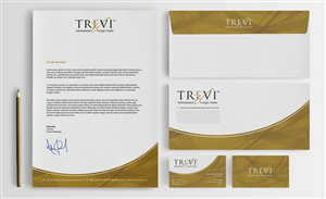 Diseño de Papelería por BrandWar para Trevi International Design Studio LLC | Diseño: #6471595