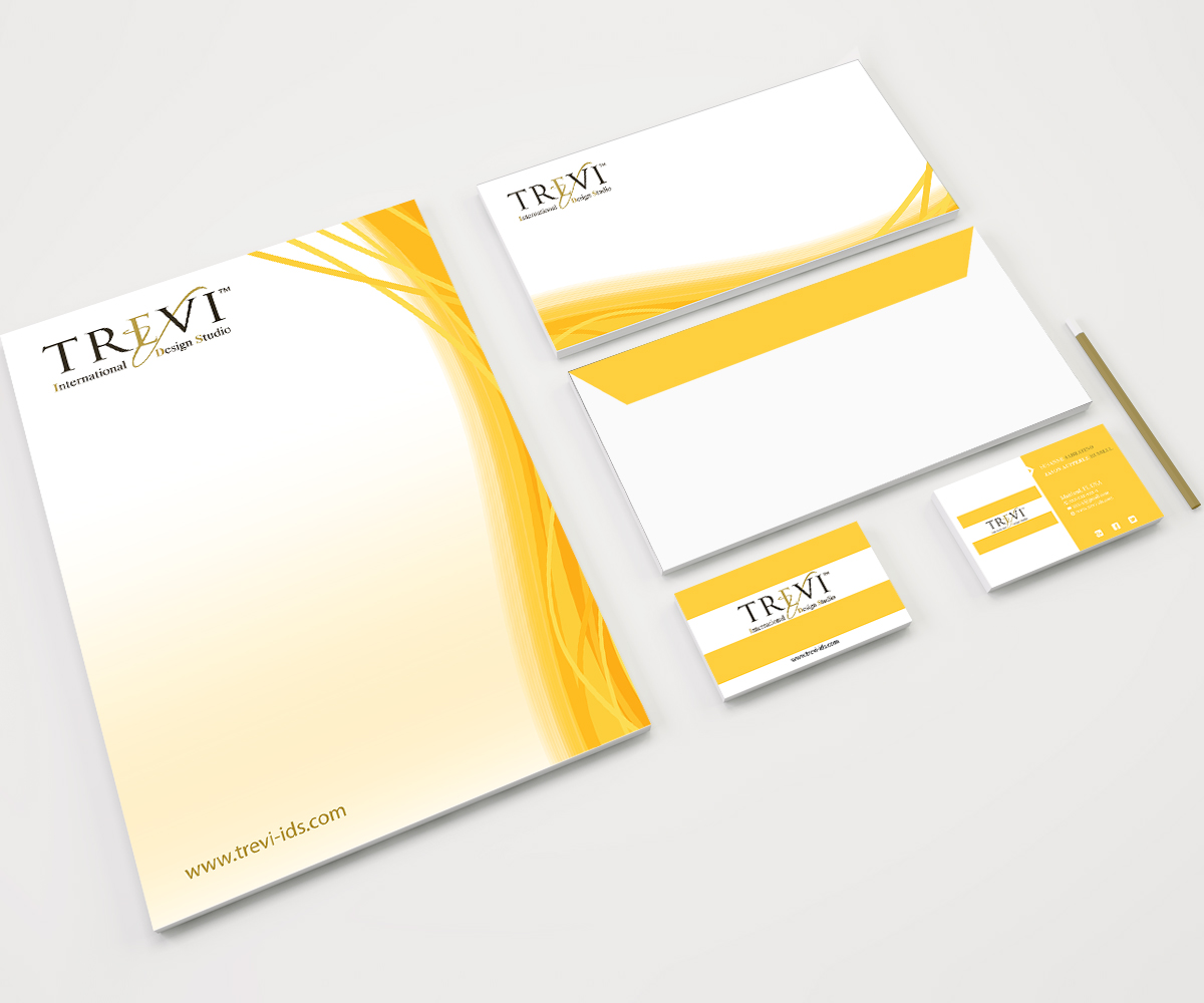 Stationery Design by Your_Design for Trevi International Design Studio LLC | Design #6478694