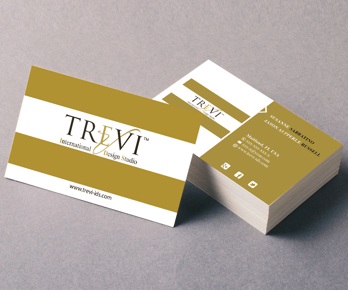 Stationery Design by Your_Design for Trevi International Design Studio LLC | Design #6479658