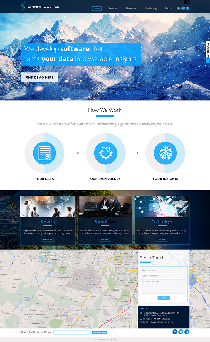 WordPress-Design von Arindam für SpinningBytes | Design #6472614