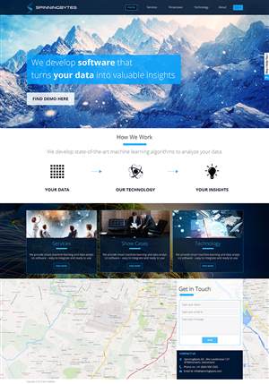 Diseño Wordpress por Arindam para SpinningBytes | Diseño: #6478601