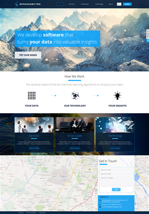 Diseño Wordpress por Arindam para SpinningBytes | Diseño: #6495155