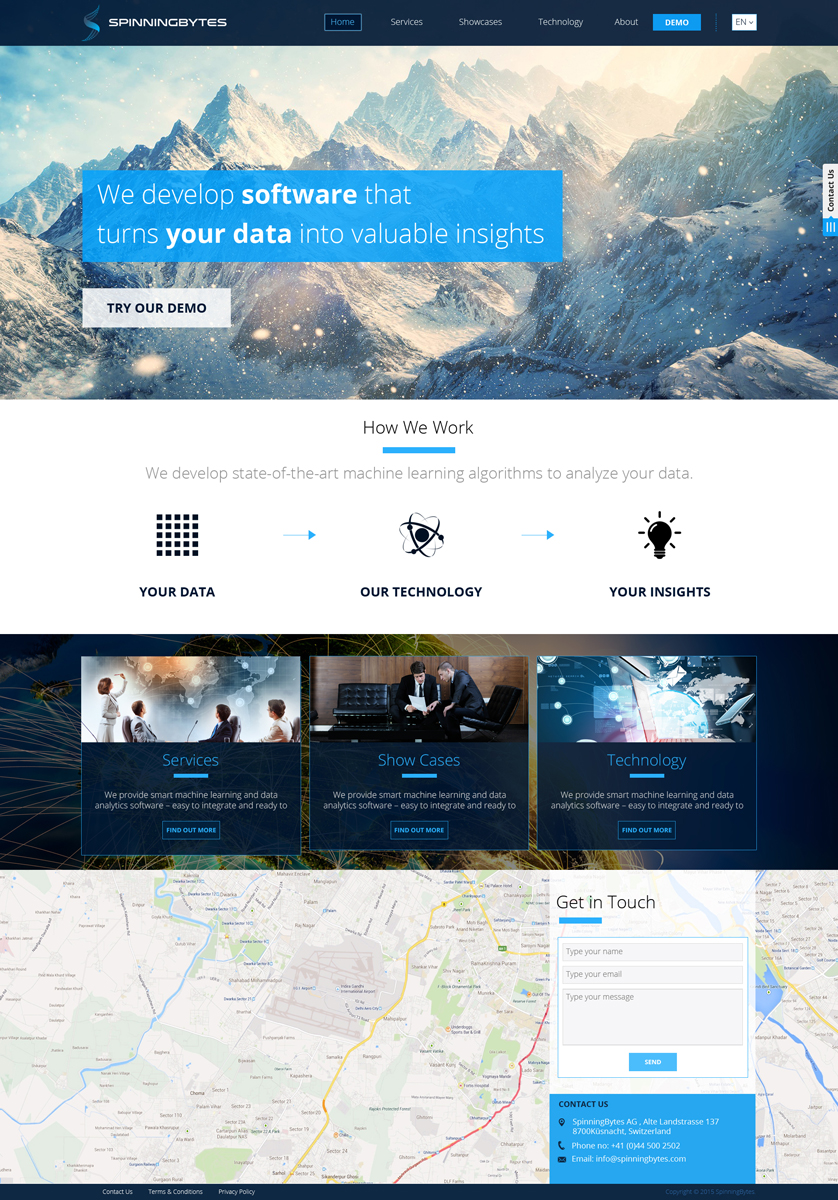 Design Wordpress par Arindam pour SpinningBytes | Design #6508315