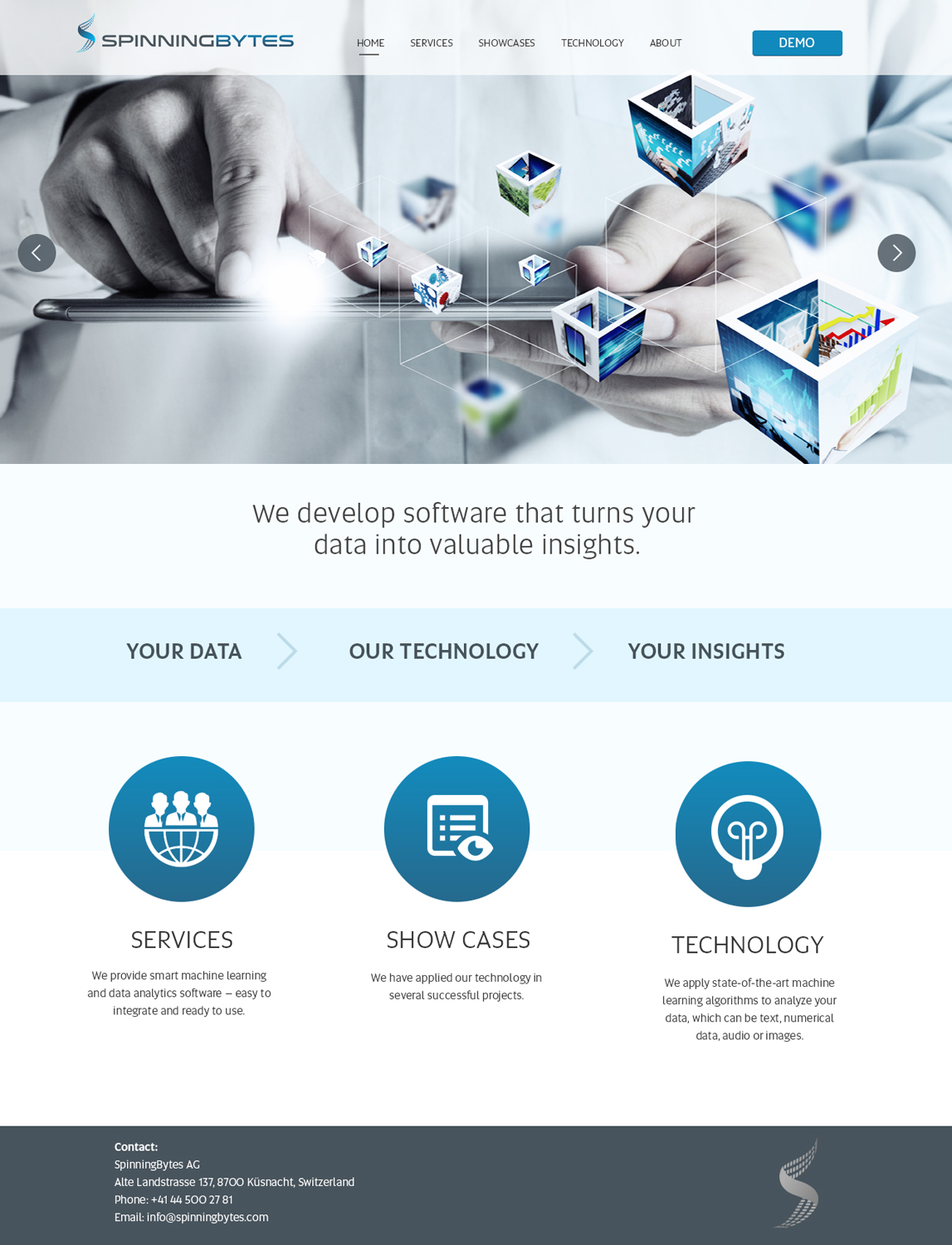 Diseño Wordpress por webxvision para SpinningBytes | Diseño #6531201