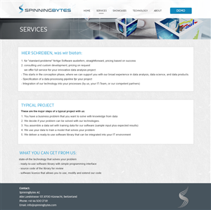 Diseño Wordpress por webxvision para SpinningBytes | Diseño: #6531212