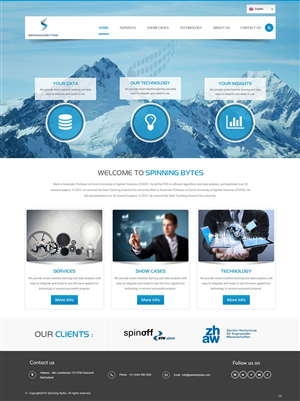 Diseño Wordpress por pb para SpinningBytes | Diseño: #6472738