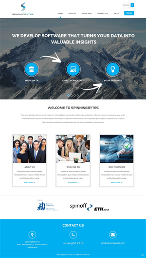 Diseño Wordpress por pb para SpinningBytes | Diseño: #6472743