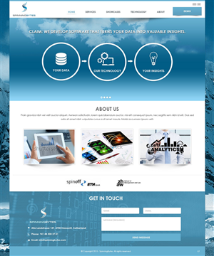 Diseño Wordpress por pb para SpinningBytes | Diseño: #6472746