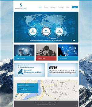 Diseño Wordpress por pb para SpinningBytes | Diseño: #6472751