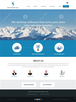 Diseño Wordpress por pb para SpinningBytes | Diseño: #6474316