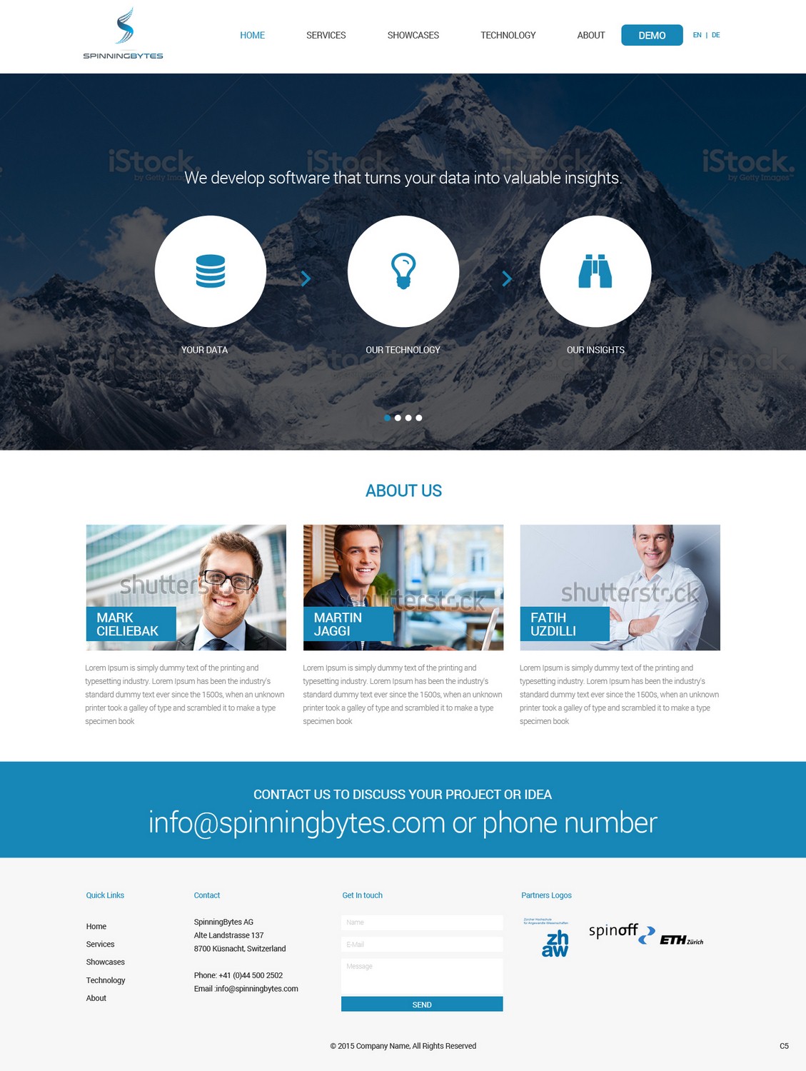 Wordpress Design by pb for SpinningBytes | Design #6483185