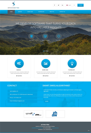 Diseño Wordpress por pb para SpinningBytes | Diseño: #6483208