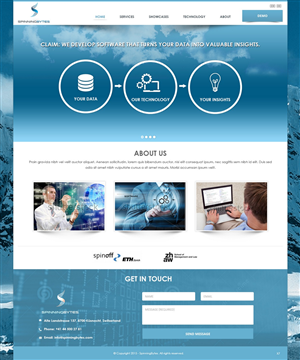 Diseño Wordpress por pb para SpinningBytes | Diseño: #6483210