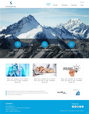 Diseño Wordpress por pb para SpinningBytes | Diseño: #6483227