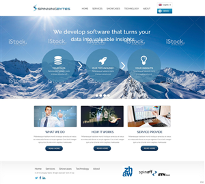 Diseño Wordpress por pb para SpinningBytes | Diseño: #6492607