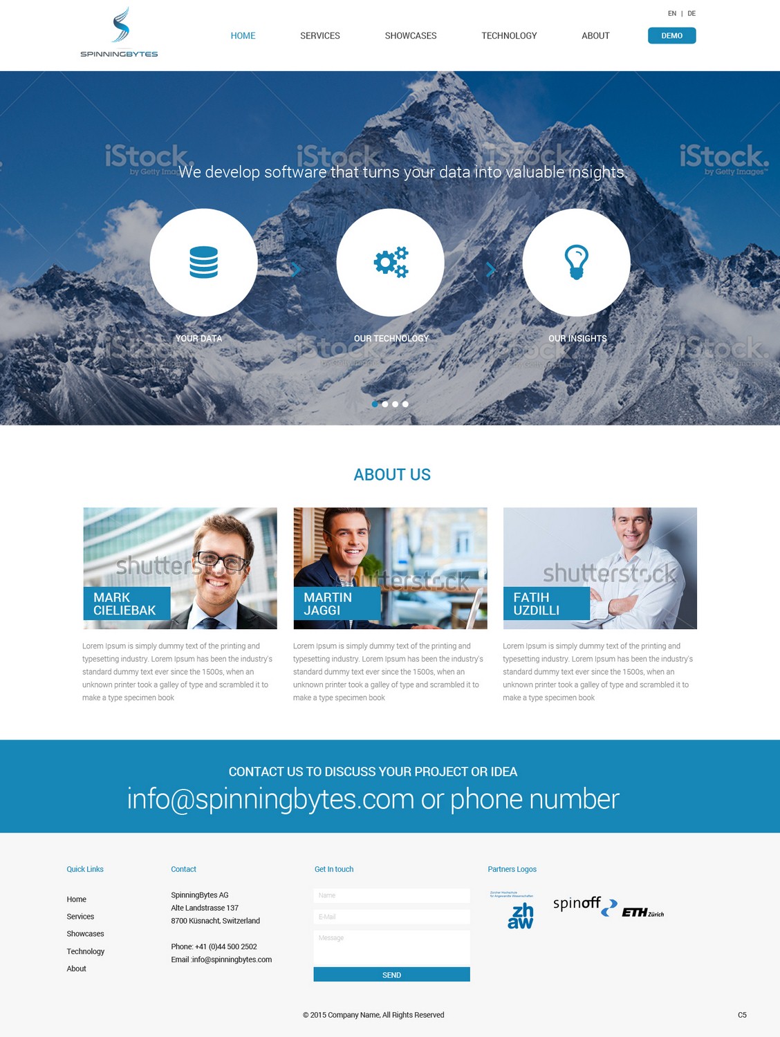 WordPress-Design von pb für SpinningBytes | Design #6498825
