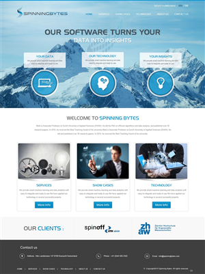 Diseño Wordpress por pb para SpinningBytes | Diseño: #6532441