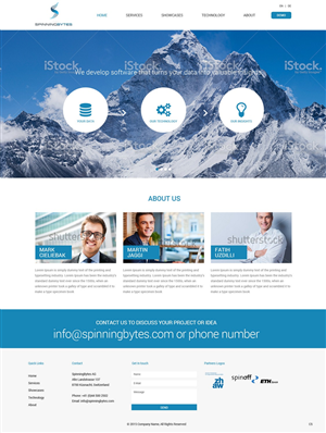 Diseño Wordpress por pb para SpinningBytes | Diseño: #6543621