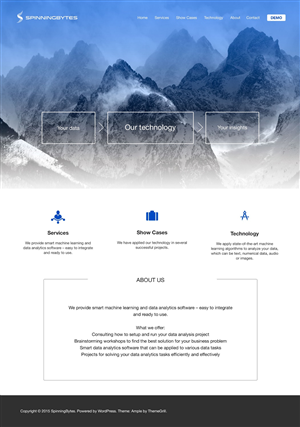 Diseño Wordpress por dii para SpinningBytes | Diseño: #6536092