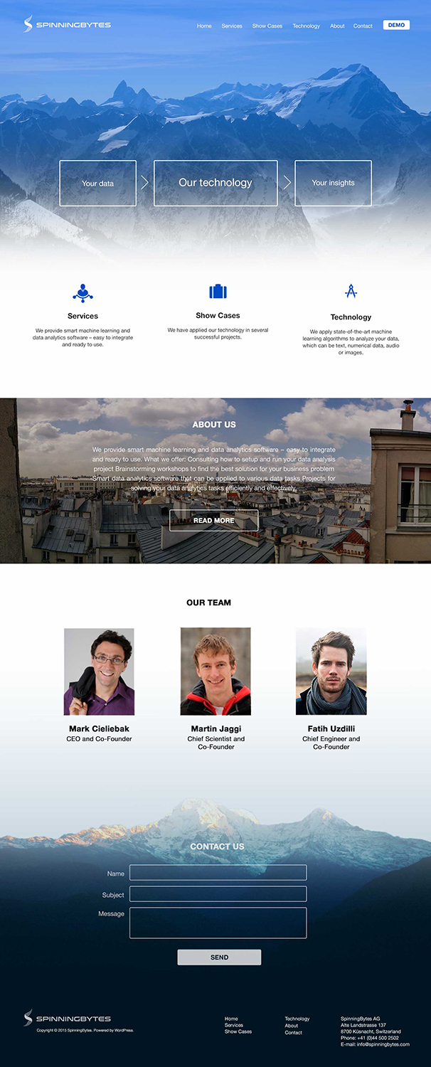 Design Wordpress par dii pour SpinningBytes | Design #6587034