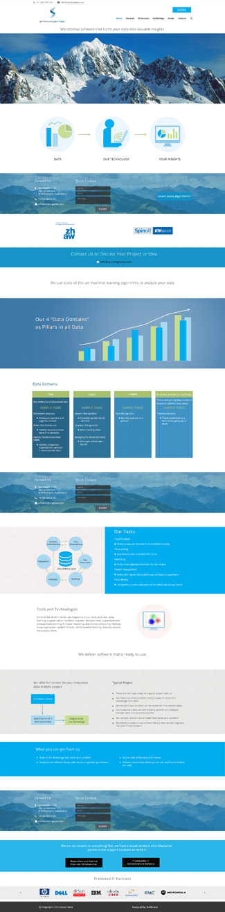 Design Wordpress par Da Miracle pour SpinningBytes | Design #6533165
