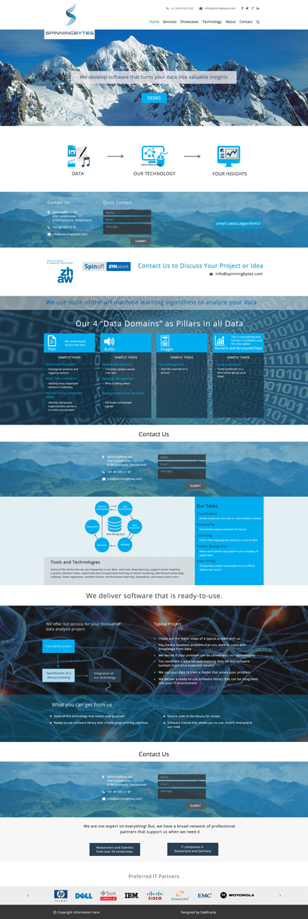 Diseño Wordpress por Da Miracle para SpinningBytes | Diseño #6547515
