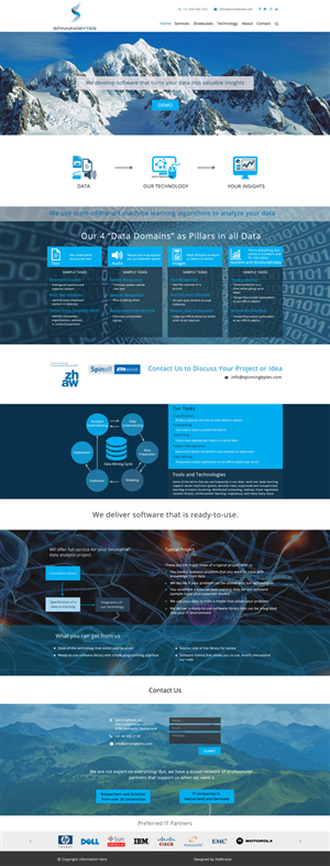 Wordpress Design by Da Miracle for SpinningBytes | Design #6557248