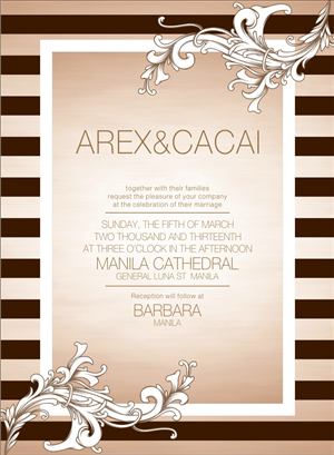 Invitation Design by NeonDrawGraphics