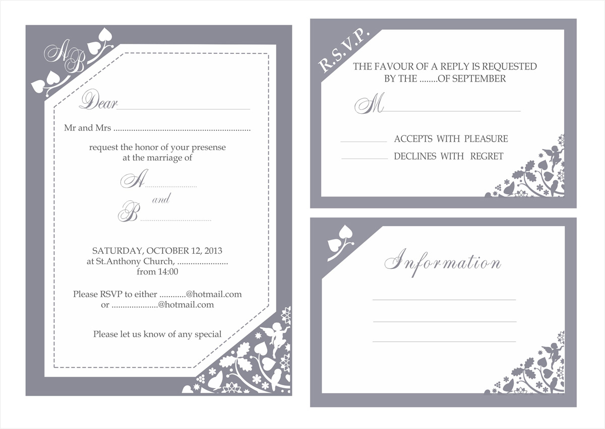 Invitation Design by IneseRo for Personal | Design #1712495