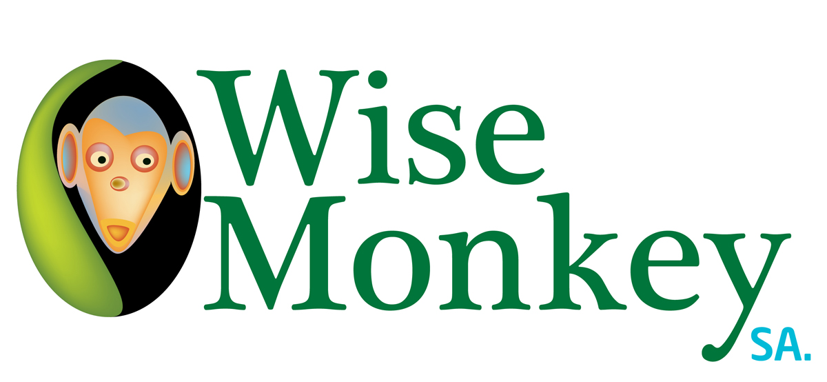 Logo Design by  a4advt for Wise Monkey SA | Design #1701201