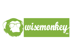 Wise Monkey SA.  | Diseño de Logo por Glass Mountain Design