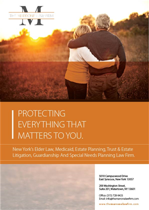 Flyer Design by AIVIA for The Marrone Law Firm, P.C. | Design #6472663