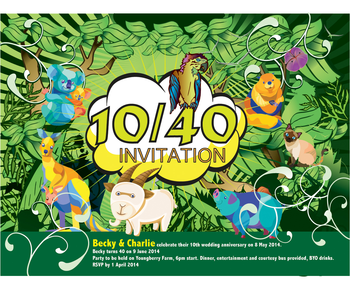 Invitation Design by Lee for Charters Towers Touch Association Inc. | Design #2063835