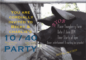Invitation Design by Elle I Design