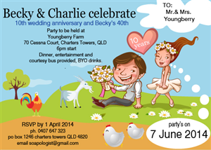 Invitation Design by Angela for Charters Towers Touch Association Inc. | Design: #2075414