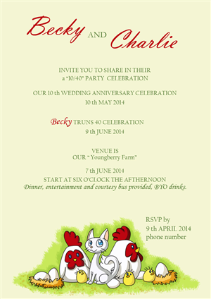 Invitation Design by Parul for Charters Towers Touch Association Inc. | Design: #2024581