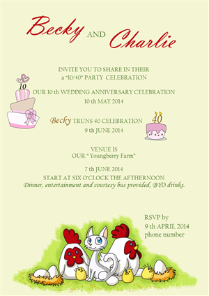 Invitation Design by Parul for Charters Towers Touch Association Inc. | Design: #2024590
