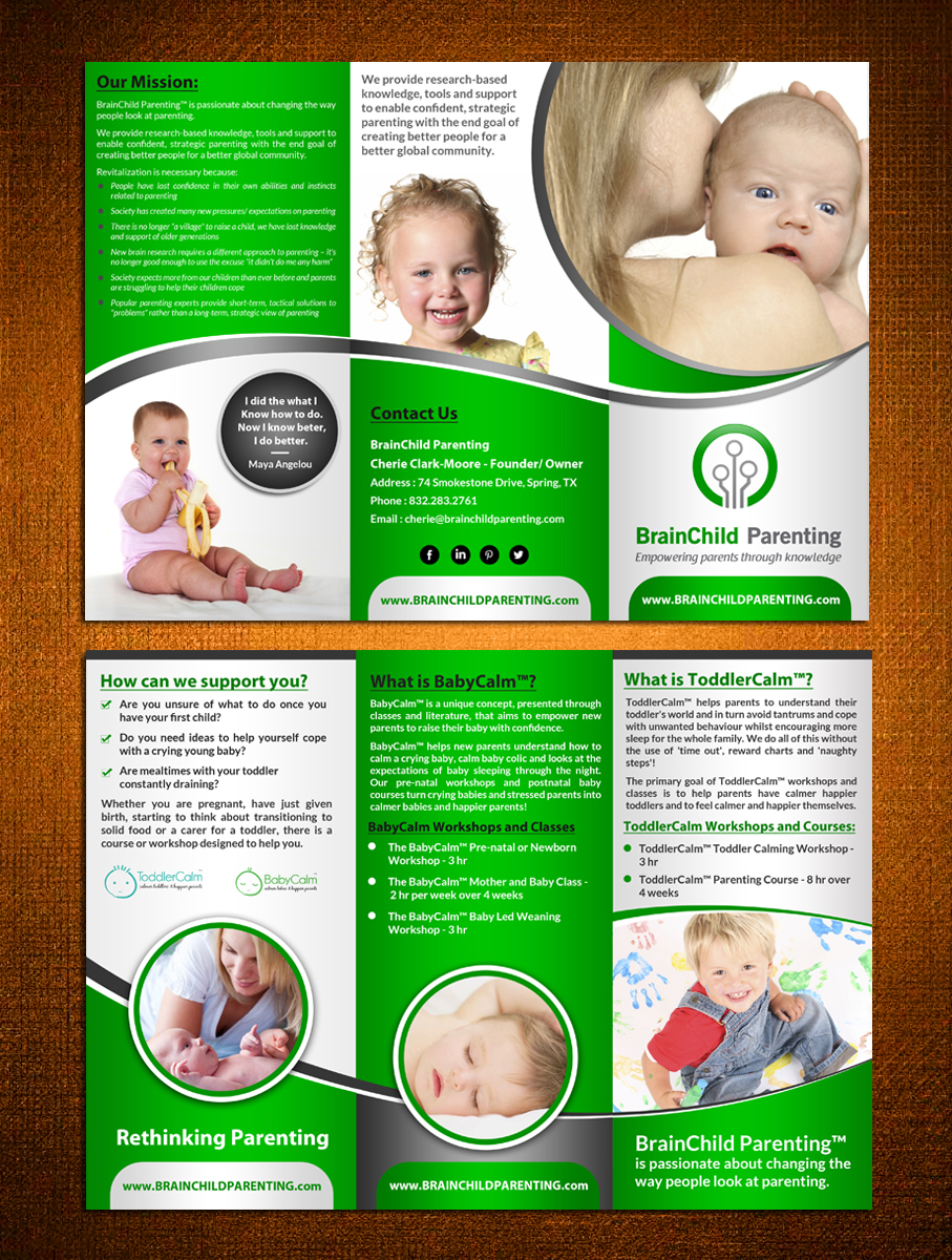 Diseño Gráfico por debdesign para BrainChild Parenting LLC | Diseño #6551379