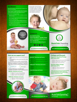 Graphic Design by debdesign for BrainChild Parenting LLC | Design: #6673701