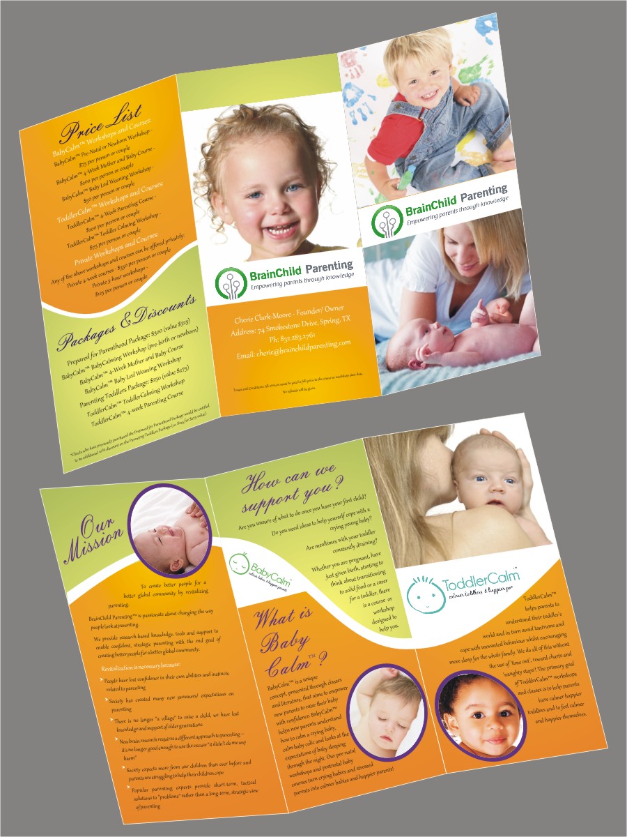 Grafik-Design von Sudhir Jhanjhot für BrainChild Parenting LLC | Design #6561367