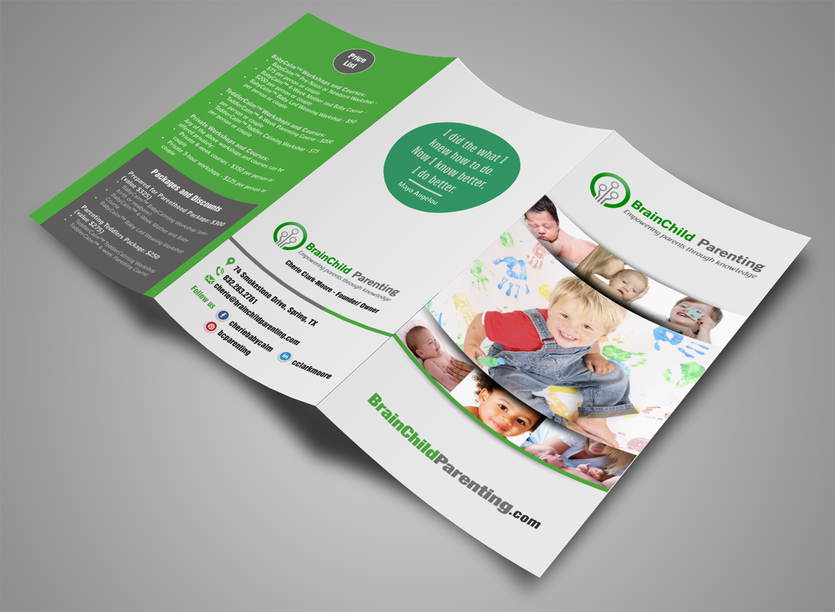 Graphic Design by lookedaeng for BrainChild Parenting LLC | Design #6486843