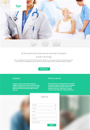 Landing Page-Design von fontasdesign für dieses Projekt | Design #6553789
