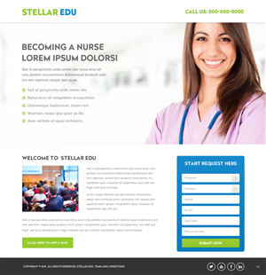 Landing Page-Design von pb für dieses Projekt | Design: #6474299