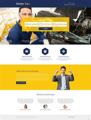 Landing Page-Design von pb für dieses Projekt | Design: #6474307