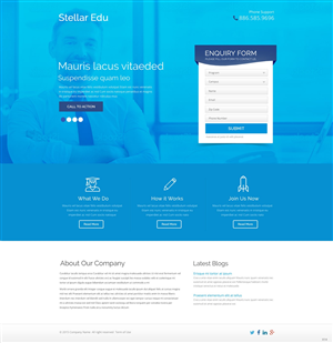 Landing Page-Design von pb für dieses Projekt | Design: #6474311