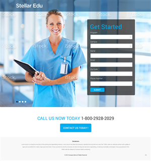 Landing Page Design by pb for this project | Design: #6483119
