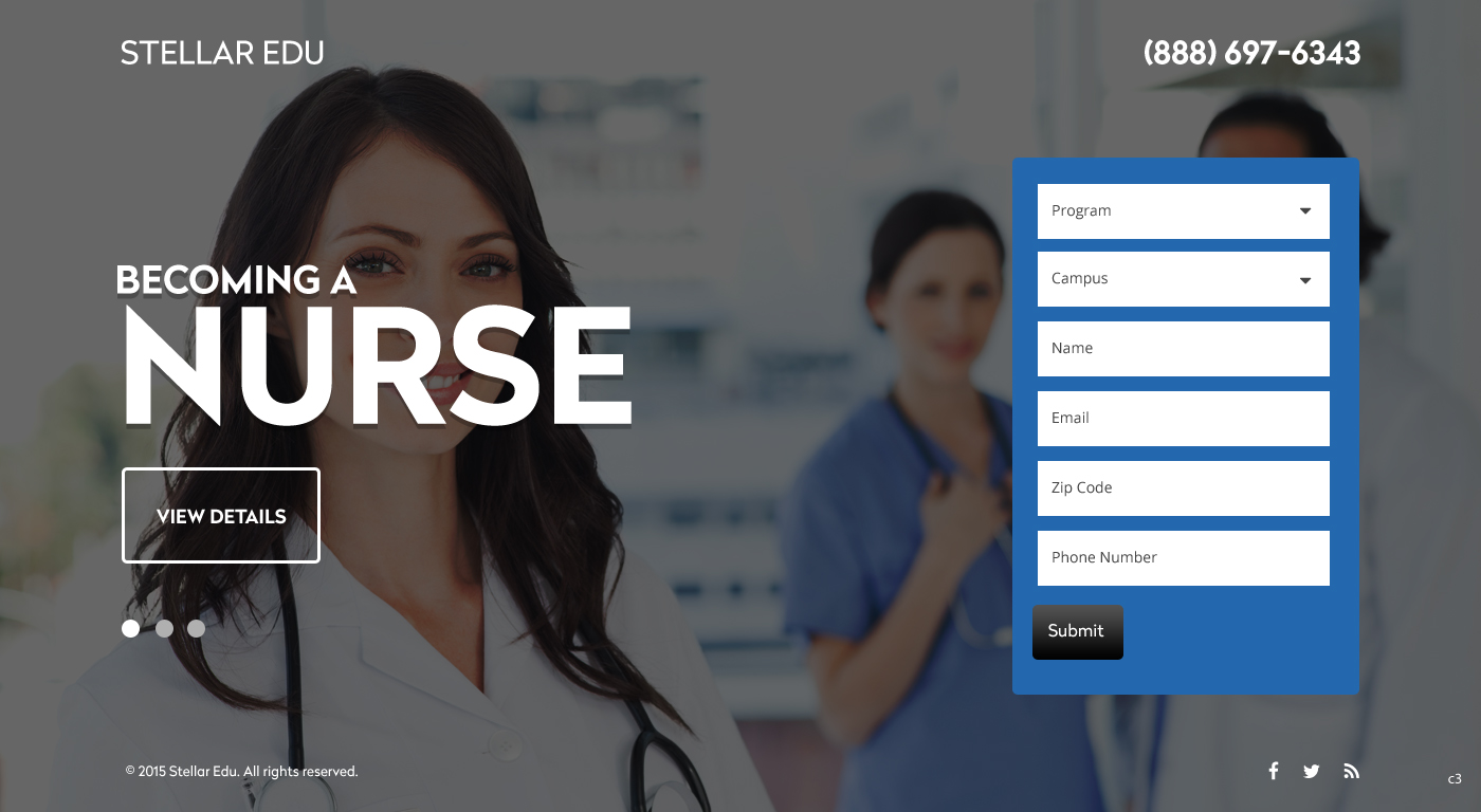 Landing Page Design by pb for this project | Design #6483130