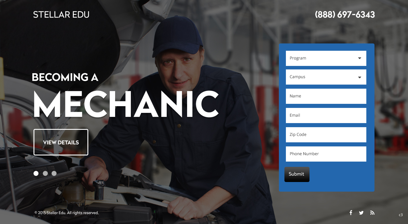 Landing Page Design by pb for this project | Design #6483131